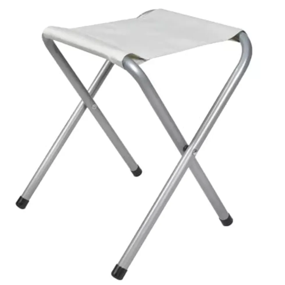 Hopfällbart campingbord med 4 pallar