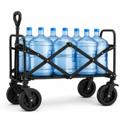 Hopfällbar transportvagn / Skrinda 90 L