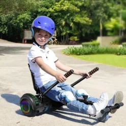 Hoverkart med justerbar sits för hoverboard
