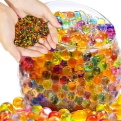 Hydrogelkulor för blommor/växter blandade färger 20 påsar x 5g