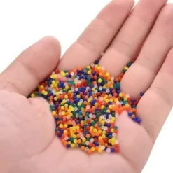 Hydrogelkulor för blommor/växter blandade färger 20 påsar x 5g