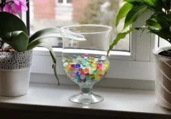 Hydrogelkulor för blommor/växter blandade färger 20 påsar x 5g