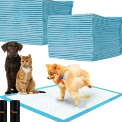 Hygienunderlag hund/valp 60x90 cm 50-pack + hundbajspåsar 30 st