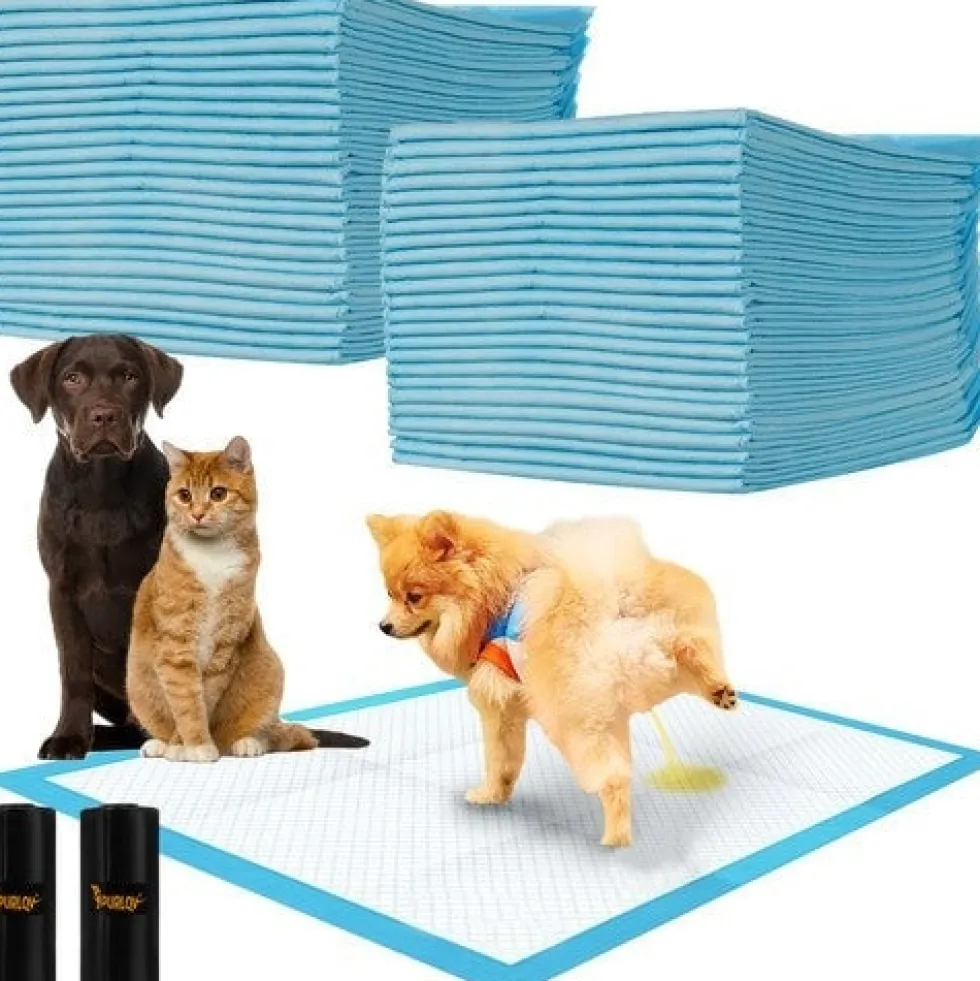 Hygienunderlag hund/valp 60x90 cm 50-pack + hundbajspåsar 30 st