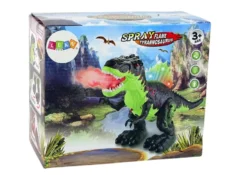 Interaktiv dinosaurieleksak 35 cm med ljud, ljus och ånga, från 3 år