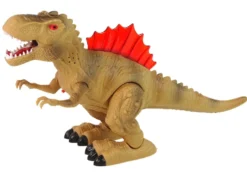 Interaktiv dinosaurieleksak 35 cm med ljud, ljus och ånga, från 3 år