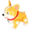 Interaktiv leksakshund Corgi som går med ljus och musik 3+ 20 cm