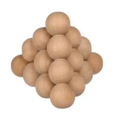 IQ-pussel i trä / Tankespel