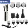 8-i-1 rakapparat & trimmer för hår/skägg/kropp, USB-C, IPX6