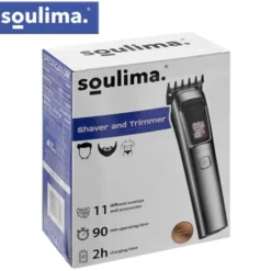 8-i-1 rakapparat & trimmer för hår/skägg/kropp, USB-C, IPX6