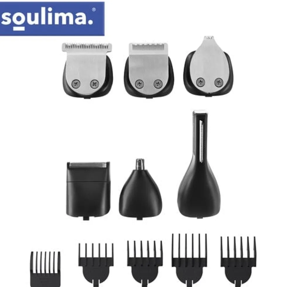 8-i-1 rakapparat & trimmer för hår/skägg/kropp, USB-C, IPX6