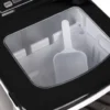 Ismaskin 12 kg/dygn 2 l 6 min LCD timer självrengöring svart