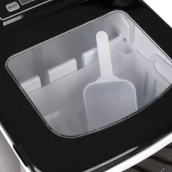 Ismaskin 12 kg/dygn 2 l 6 min LCD timer självrengöring svart