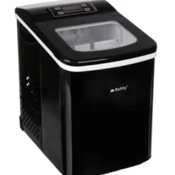 Ismaskin 12 kg/dygn 2 l 6 min LCD timer självrengöring svart