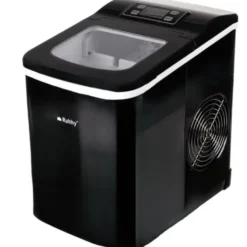 Ismaskin 12 kg/dygn 2 l 6 min LCD timer självrengöring svart