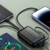 4-i-1 solcellsdriven powerbank – 8000 mAh