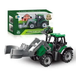 Jordbruksfordon Traktor med Frontlastare – Leksak för Barn