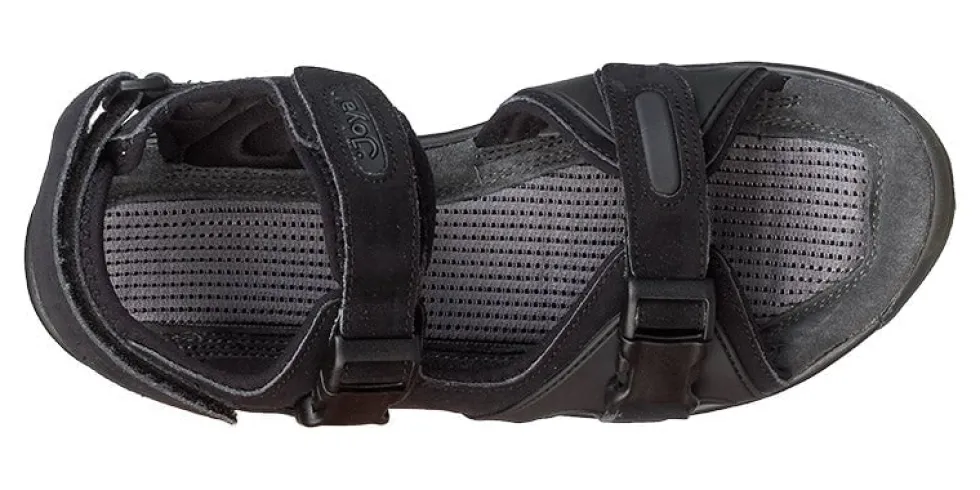 Joya Carpi Black Sandal, herr