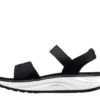 Joya Flores black sandal, dam
