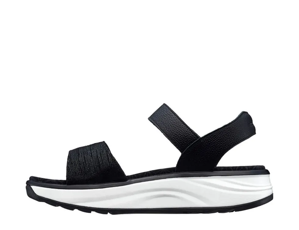 Joya Flores black sandal, dam