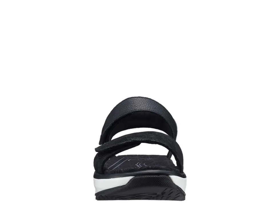 Joya Flores black sandal, dam