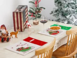 Juldekoration julgran på träfot 30 cm, bas 7 cm