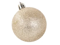 Julgranskulor plast guld 100-pack med stjärna 30-60 mm