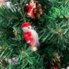 Julgranspynt i trä / Dekorationsfigurer 30-pack