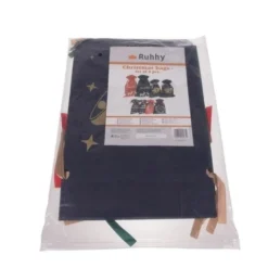 Julklappspåsar non-woven 8-pack 3 storlekar 20x30–30x45 cm