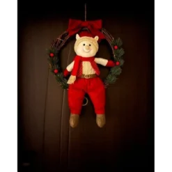 Julkrans julälv 36 cm för dörr/vägg, trä/plast/polyester