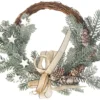 Julkrans med kottar och kvistar diameter 30 cm