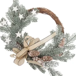 Julkrans med kottar och kvistar diameter 30 cm