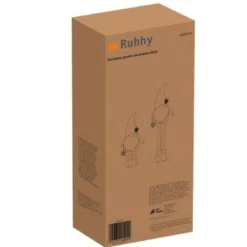Julälva dekoration 60-82 cm teleskopben böjbar hatt vit/grå/röd