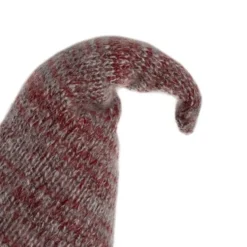 Julälva dekoration 60-82 cm teleskopben böjbar hatt vit/grå/röd
