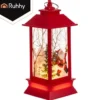 Jullykta LED-ljus röd 12,5 cm batteridriven LR44 (ingår)