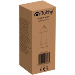 Jullykta LED-ljus röd 12,5 cm batteridriven LR44 (ingår)