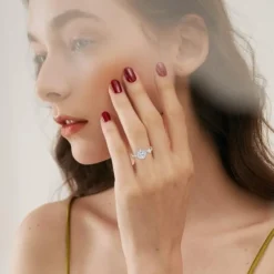 Justerbara fidgetringar i silver 6-pack