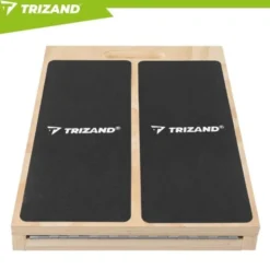 Justerbar slant board för vadstretch i trä 15-35° halkfri 150 kg