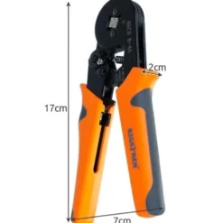 Kabelskotång automatisk 0,25-10 mm² med 1200 ändhylsor 8 stl