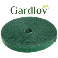 Kardborreband för växter och kablar 1x500 cm grön