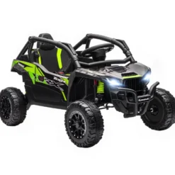 Kawasaki Teryx KRX 1000 Licensierad 12V Elbil För Barn, Fjärrkontroll, Bakfjädring, Svart