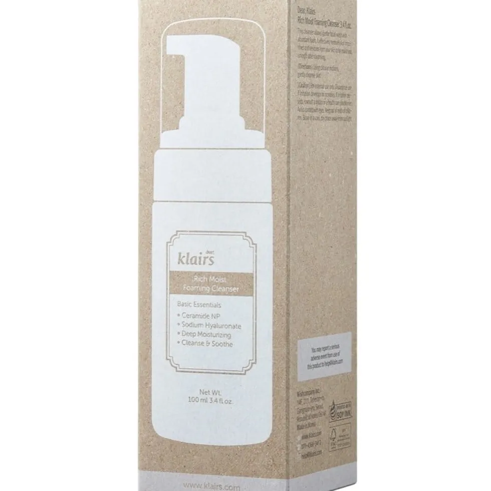 Klairs Rich Moist Foaming Cleanser 100ml