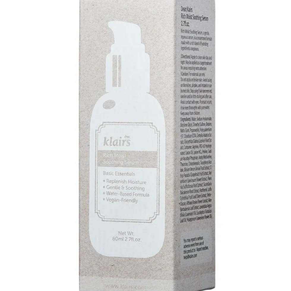 Klairs Rich Moist Soothing Serum 80ml