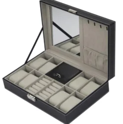 Klockbox och Juvelbox med spegel