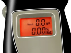 Kompakt alkomätare med nyckelring och LCD display