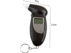 Kompakt alkomätare med nyckelring och LCD display
