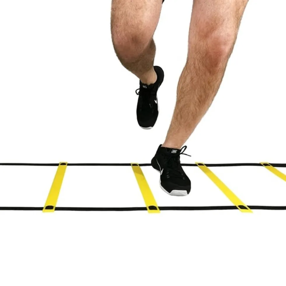 Konditionsstege med 12 steg för snabbhet och agility