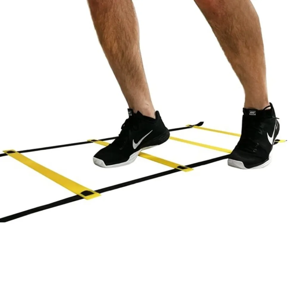 Konditionsstege med 12 steg för snabbhet och agility