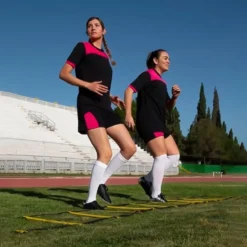 Konditionsstege med 12 steg för snabbhet och agility
