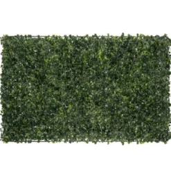 Konstgjord boxwood-häckpanel 60x40 cm 3 cm tjock grön PP 1-pack